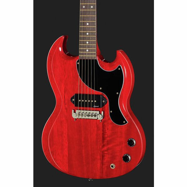 Harley Benton DC-60 Junior Faded Cherry (Guitare électrique) , Test, Avis et Comparatif