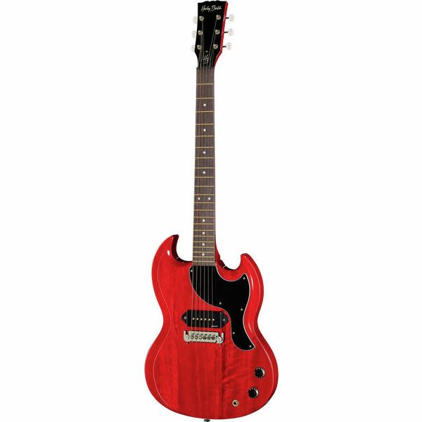 Harley Benton DC-60 Junior Faded Cherry (Guitare électrique) , Test, Avis et Comparatif