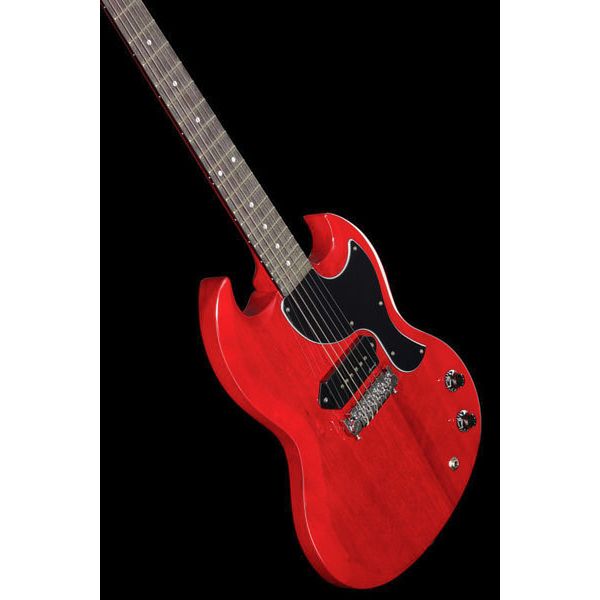 Harley Benton DC-60 Junior Faded Cherry (Guitare électrique) , Test, Avis et Comparatif