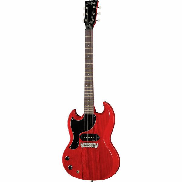 Harley Benton DC-60 Junior LH Faded Cherry (Guitare électrique) Test, Avis