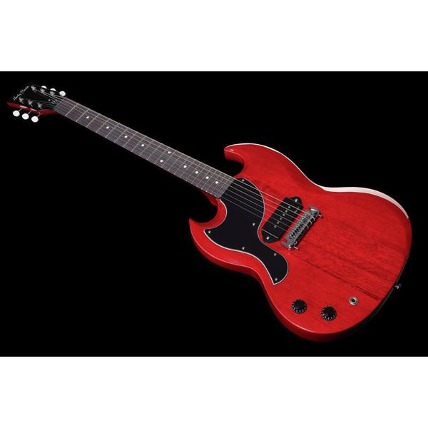 Harley Benton DC-60 Junior LH Faded Cherry (Guitare électrique) Test, Avis