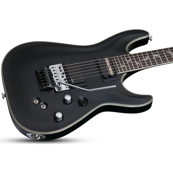 La guitare électrique Schecter Damien Platinum-6 FR S SBK Test et Avis