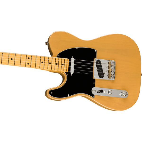 Guitare électrique Fender AM Pro II Tele LH MN BTB - Avis & Test