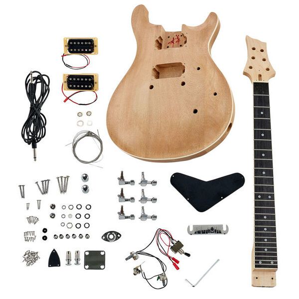 Guitare électrique Harley Benton Electric Guitar Kit CST-24 , Test et Avis