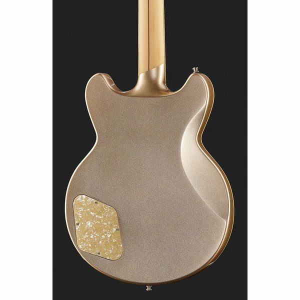 Guitare électrique DAngelico Deluxe Brighton Desert Gold Test et Avis