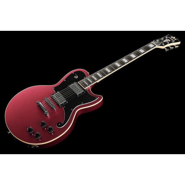 La guitare électrique DAngelico Premier Atlantic Oxblood Avis & Test