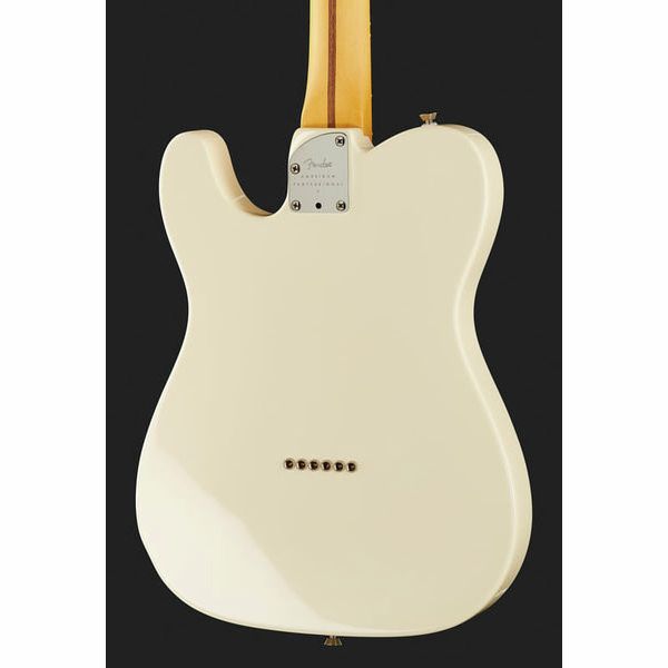 La guitare électrique Fender AM Pro II Tele OWT : Avis et Test