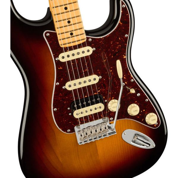 Fender AM Pro II Strat HSS MN 3TSB (Guitare électrique) - Test et Avis