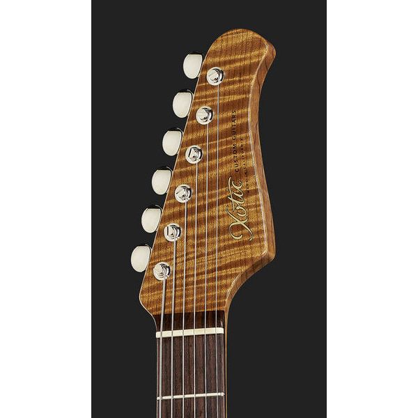 La guitare électrique Xotic Guitars XSC-1 Gold Lime RW Light Aged - Avis & Test