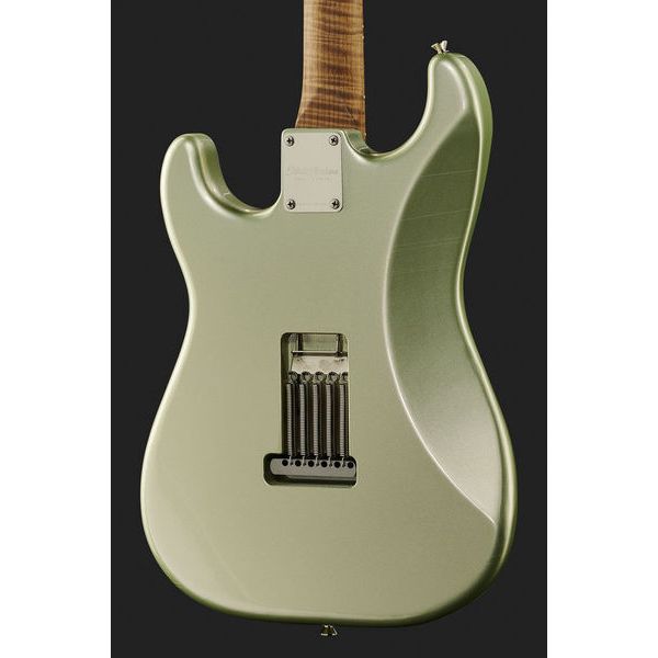 La guitare électrique Xotic Guitars XSC-1 Gold Lime RW Light Aged - Avis & Test