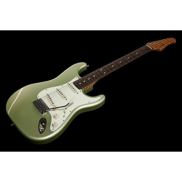 La guitare électrique Xotic Guitars XSC-1 Gold Lime RW Light Aged - Avis & Test