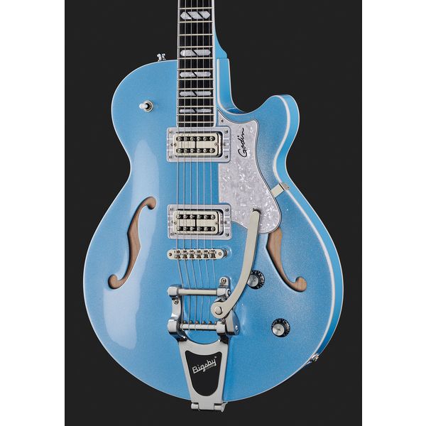 La guitare électrique Godin Montreal Premiere LTD Imp.Blue / Test, Avis, Comparatif