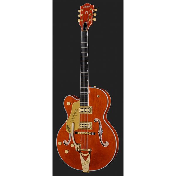 Guitare électrique Gretsch G6120TG-LH Pl.Ed. Nashv. ORG , Avis et Test