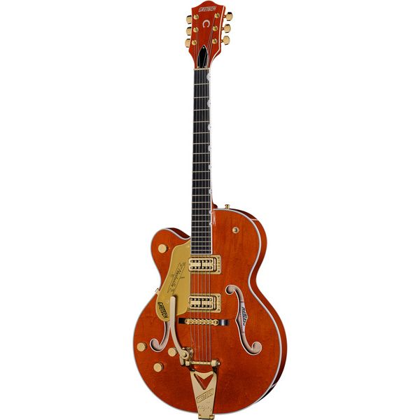 Guitare électrique Gretsch G6120TG-LH Pl.Ed. Nashv. ORG , Avis et Test