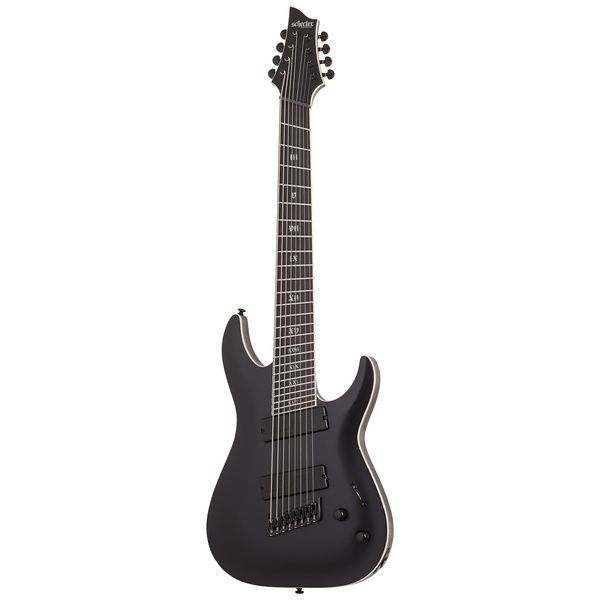 Guitare électrique Schecter C-8 MS SLS Elite Evil Twin SBK Test & Avis