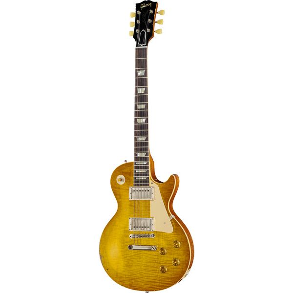 La guitare électrique Gibson Les Paul 59 Lemonburst UHA : Test, Avis & Comparatif