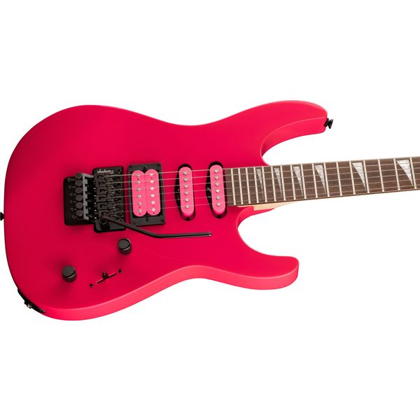 Jackson Dinky DK3XR HSS Neon Pink (Guitare électrique) Test et Avis