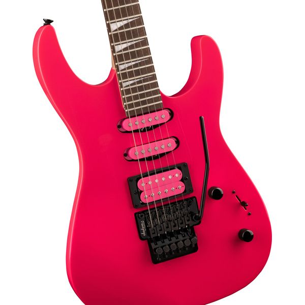 Jackson Dinky DK3XR HSS Neon Pink (Guitare électrique) Test et Avis