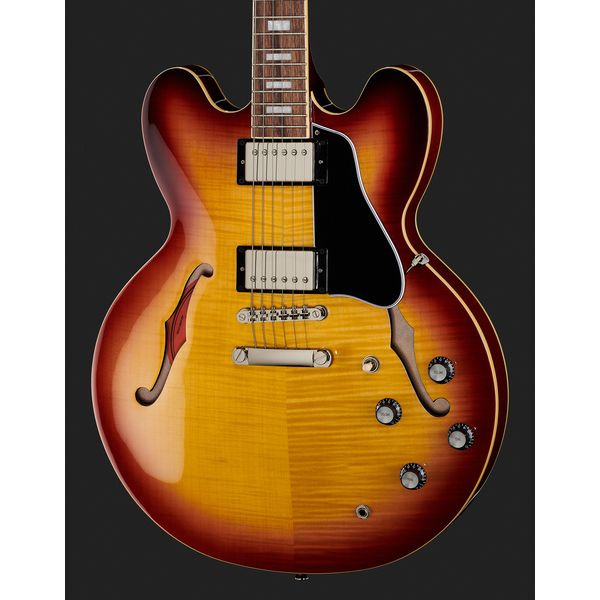 Guitare électrique Epiphone ES-335 Figured Tea Burst - Test, Avis