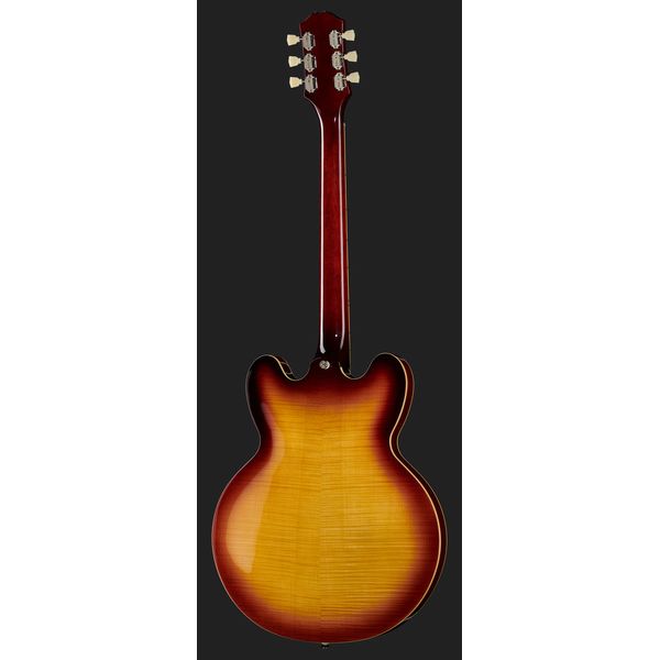 Guitare électrique Epiphone ES-335 Figured Tea Burst - Test, Avis