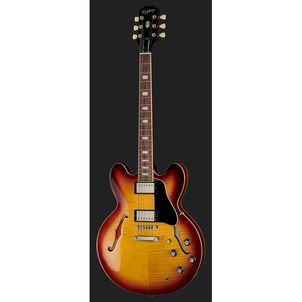 Guitare électrique Epiphone ES-335 Figured Tea Burst - Test, Avis