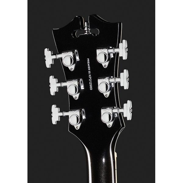 La guitare électrique DAngelico Premier SS Black Flake : Test, Avis