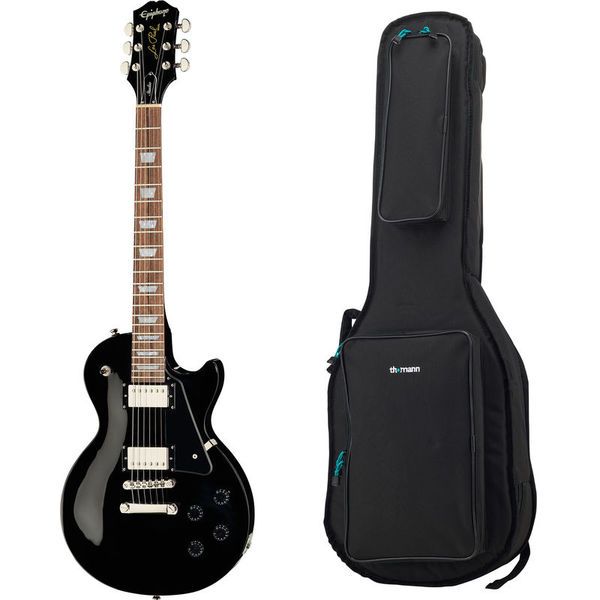 Epiphone Les Paul Studio Ebony w/Bag (Guitare électrique) : Test & Avis