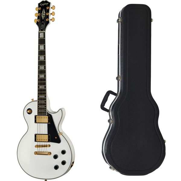 Epiphone Les Paul Custom Alpine w/Case (Guitare électrique) - Avis et Test