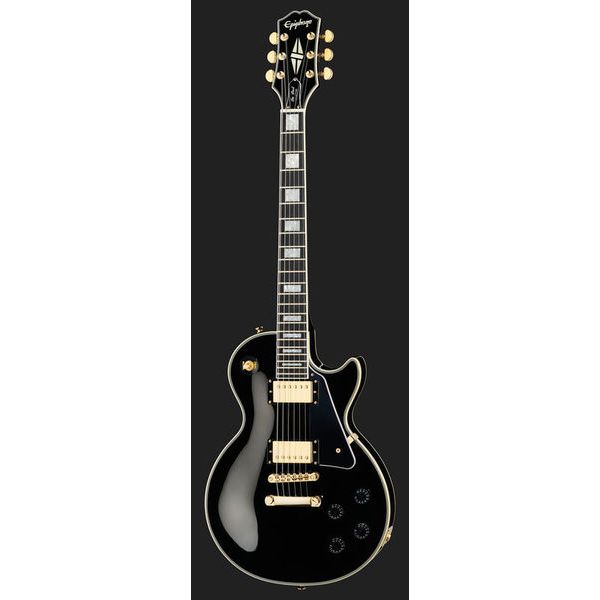 Epiphone Les Paul Custom Ebony w/Case (Guitare électrique) : Test, Avis et Comparatif