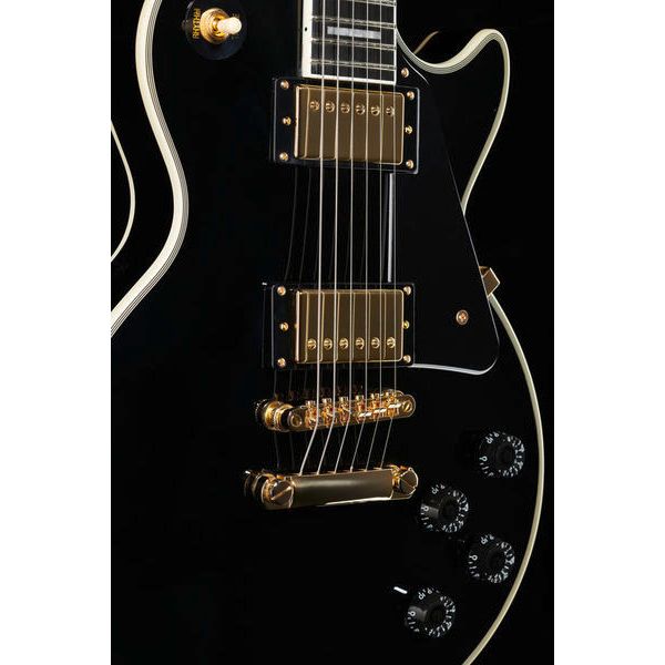 Epiphone Les Paul Custom Ebony w/Case (Guitare électrique) : Test, Avis et Comparatif