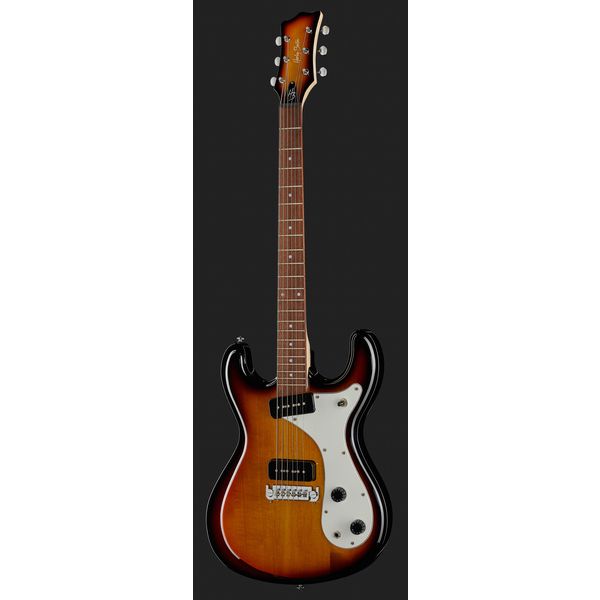 La guitare électrique Harley Benton MR-Classic Baritone SB / Avis et Test