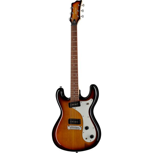 La guitare électrique Harley Benton MR-Classic Baritone SB / Avis et Test