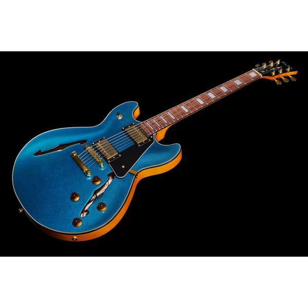 Guitare électrique Harley Benton HB-35Plus Metallic Blue w/Bag : Test, Avis & Comparatif