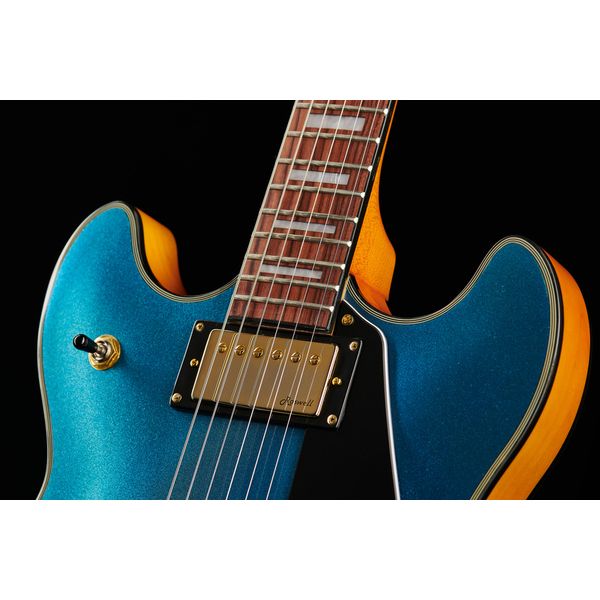 Guitare électrique Harley Benton HB-35Plus Metallic Blue w/Bag : Test, Avis & Comparatif