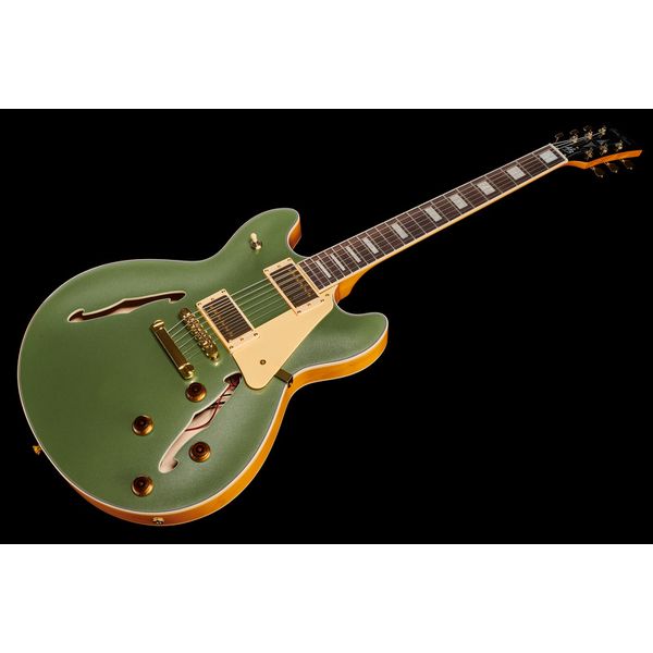 Harley Benton HB-35Plus Metallic Gree w/Bag (Guitare électrique) Test, Avis