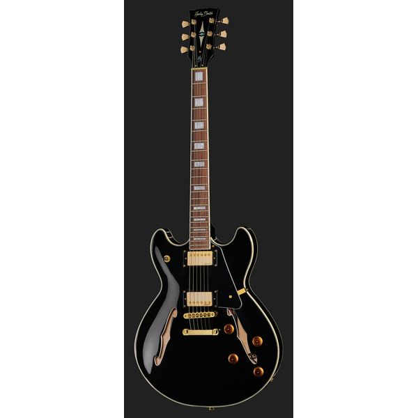 Guitare électrique Harley Benton HB-35Plus Black w/Bag / Avis et Test