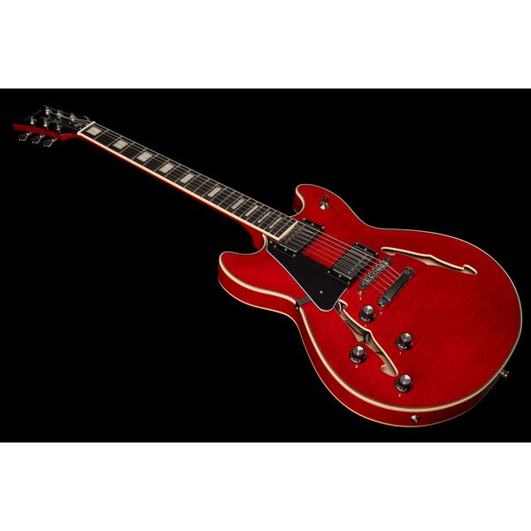 Harley Benton HB-35Plus LH Cherry w/Bag (Guitare électrique) Avis et Test