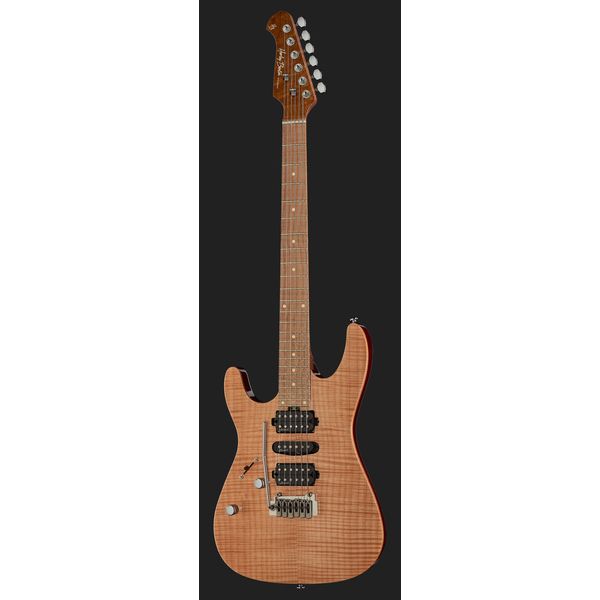 Guitare électrique Harley Benton Fusion-III HSH LH Roasted FNT Avis, Test