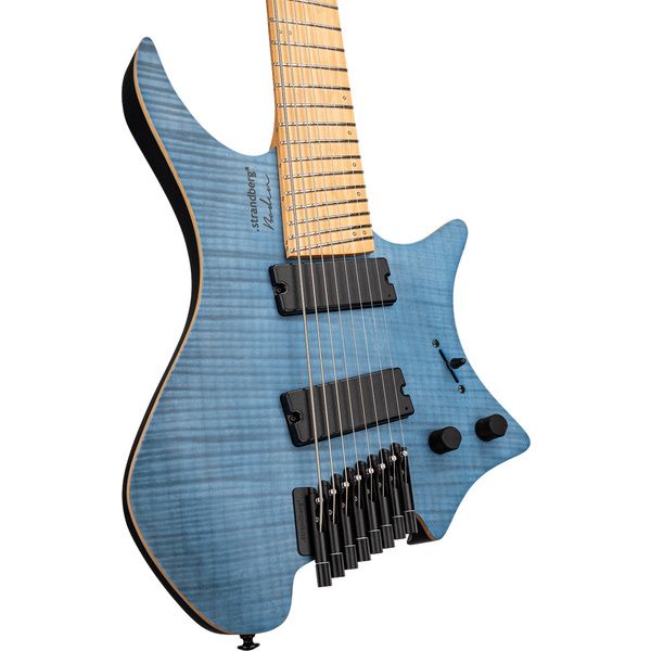 Guitare électrique Strandberg Boden Standard NX 8 Blue Test, Avis et Comparatif