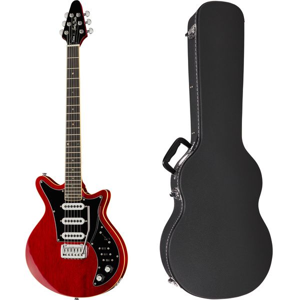 Harley Benton BM-75 Trans Red Deluxe w/Case (Guitare électrique) Test et Avis