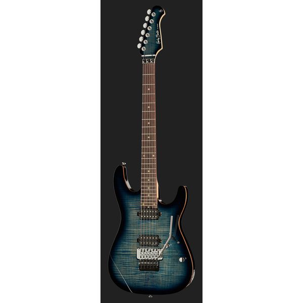 La guitare électrique Harley Benton Fusion-III HH FR EB FBL w/Case : Test, Avis & Comparatif