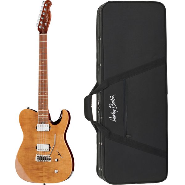 La guitare électrique Harley Benton Fusion-T HH Roasted FNT w/Case / Test, Avis et Comparatif