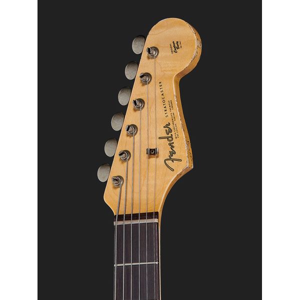 La guitare électrique Fender 63 Strat ASFS Heavy Relic : Test & Avis