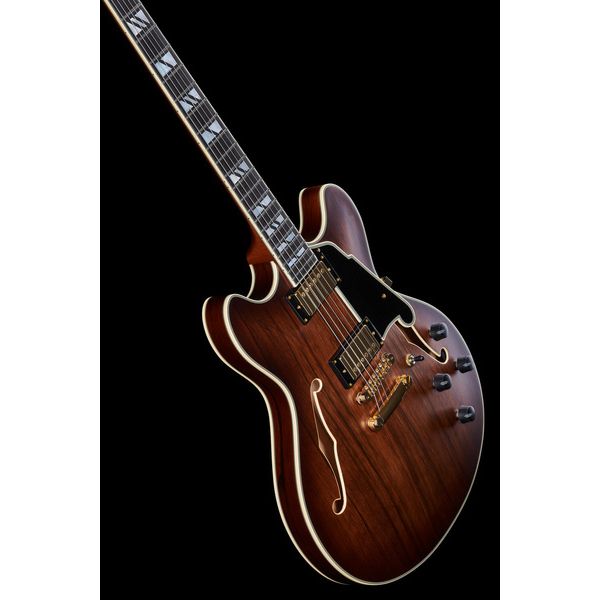 DAngelico Deluxe DC Satin Brown Burst (Guitare électrique) Test, Avis, Comparatif