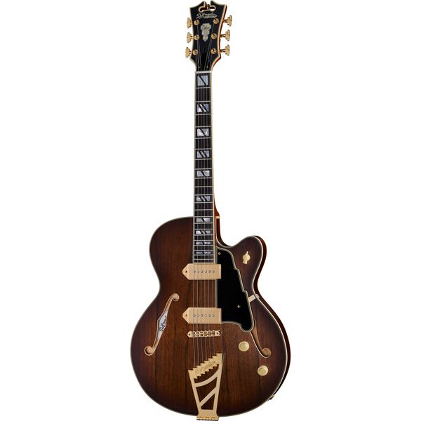 DAngelico Deluxe 59 Satin Brown Burst (Guitare électrique) / Avis et Test