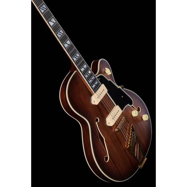 DAngelico Deluxe 59 Satin Brown Burst (Guitare électrique) / Avis et Test