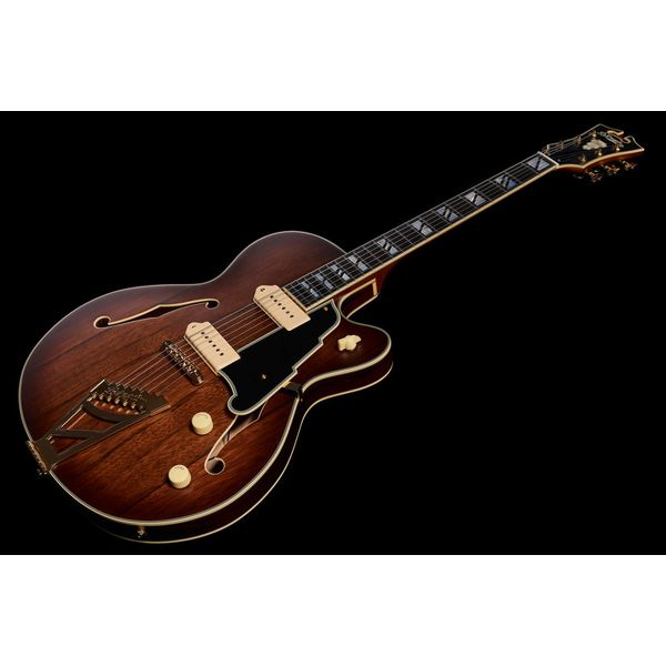 DAngelico Deluxe 59 Satin Brown Burst (Guitare électrique) / Avis et Test