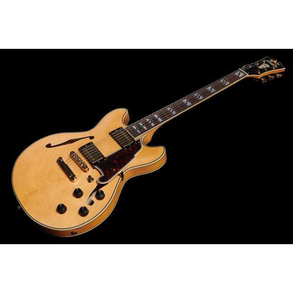 La guitare électrique DAngelico Deluxe Mini DC Satin Honey , Avis, Test