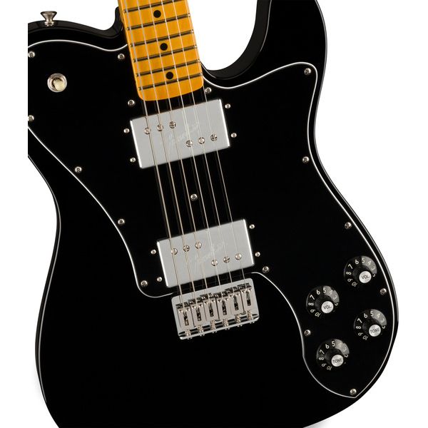 Fender AV II 75 TELE DELUXE MN BLK (Guitare électrique) Avis, Test