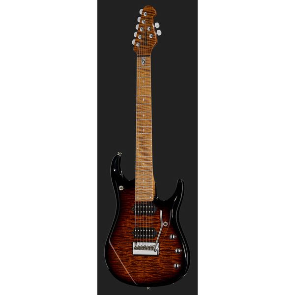 Music Man Petrucci JP15 7 Tiger Eye QT (Guitare électrique) - Test et Avis